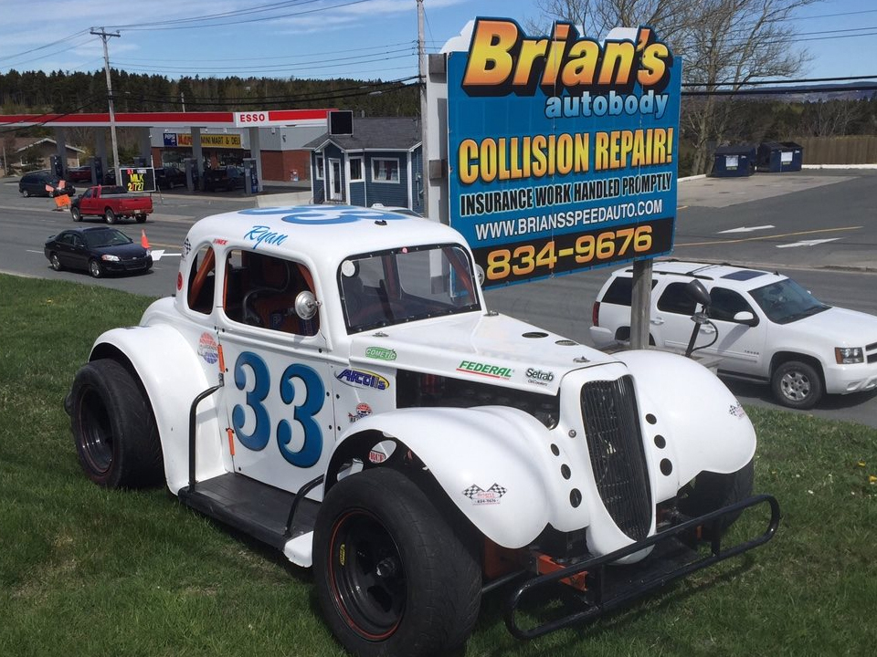 Brian's Autobody legend car