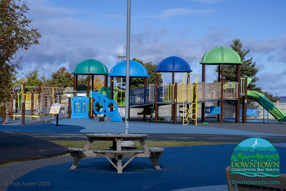Play structure. Community Park, Conception Bay South.