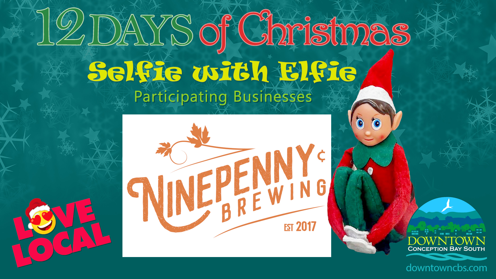 Downtown CBS Twelve Days of Christmas Facebook reel